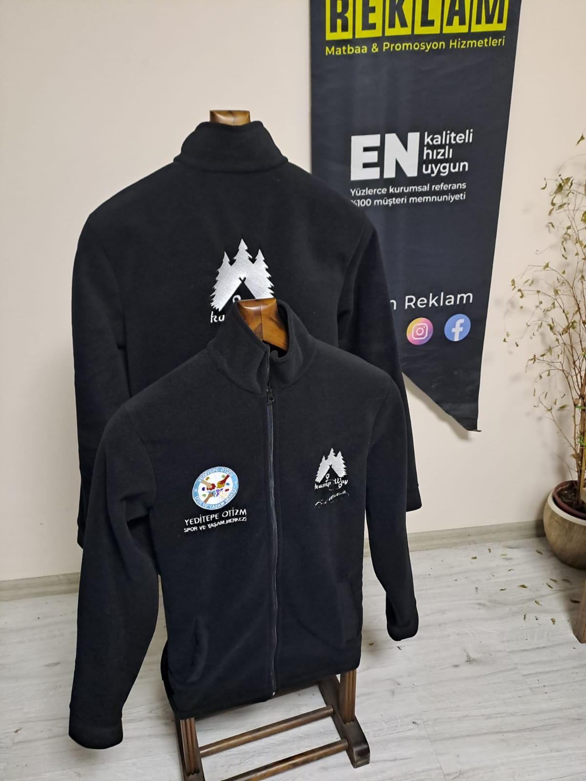 Baskılı Polar Ceket Üretimi